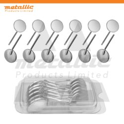 Dental Mouth Mirror No #3 20mm Pack of 12pcs - Bulk Pack Dental Mirrors for Clinics