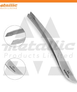 Mini Eyebrow Stylish Tweezers – Slanted Tip Stainless Steel Grooming Tool