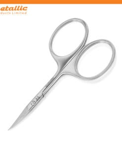 stainless steel cuticle scissors, sharp cuticle scissors, nail scissors for cuticles, manicure scissors UK, precision cuticle scissors, salon cuticle scissors, extra sharp cuticle scissors