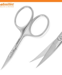 stainless steel cuticle scissors, sharp cuticle scissors, nail scissors for cuticles, manicure scissors UK, precision cuticle scissors, salon cuticle scissors, extra sharp cuticle scissors