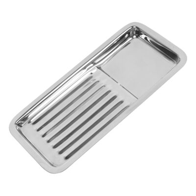 Instruments Single Sided End Scalers Tray 18cm – Premium Stainless Steel Tray