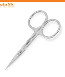 Eyebrow Trimming Scissors 10cm Straight – Precision Stainless Steel Grooming Tool