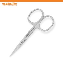 Eyebrow Trimming Scissors 10cm Straight – Precision Stainless Steel Grooming Tool