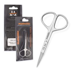 Professional 10cm Straight Cuticle Trimming Scissors UK – Stainless Steel Special Ring Tool