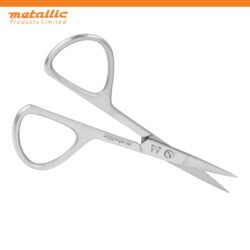 Professional 10cm Straight Cuticle Trimming Scissors UK – Stainless Steel Special Ring Tool
