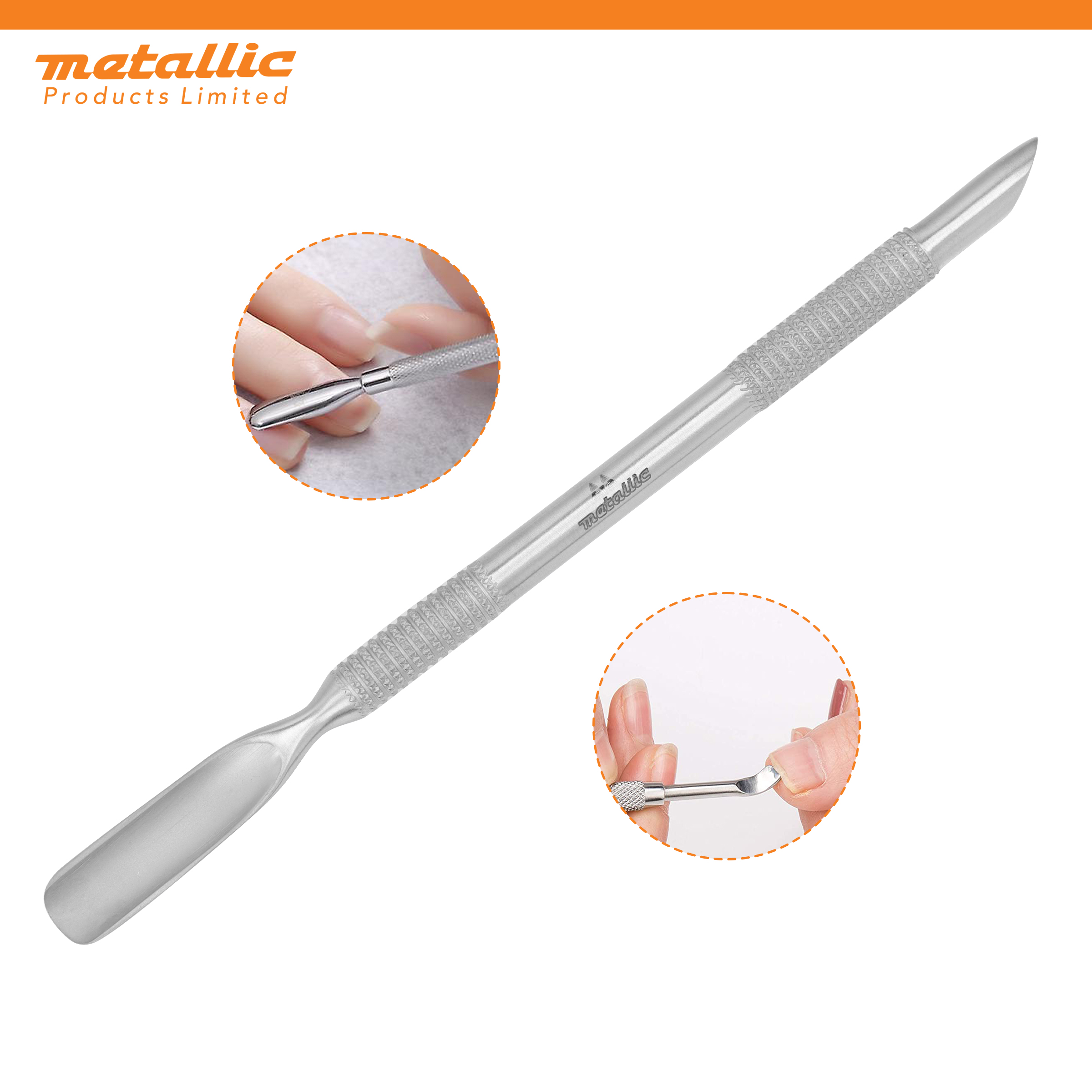 professional nail tools, manicure accessories, pedicure tools, ergonomic cuticle pusher, salon nail tools, nail grooming tool, reusable cuticle pusher