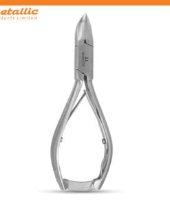 Toenail nipper concave jaw double spring stainless steel