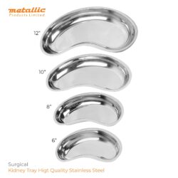 Kidney trays stainless steel