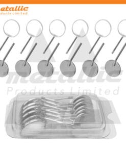 Mouth Mirror for Examination No #4 22mm Pack of 12pcs - Dental Instruments for Oral Checkup