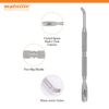 dual-ended cuticle pusher, nail cuticle tool, cuticle pusher for nails, best cuticle pusher for home use, professional cuticle pusher UK, ergonomic cuticle pusher, cuticle pusher for gel nails