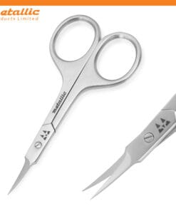 tower point tip cuticle scissors, curved cuticle scissors, precision cuticle scissors UK, stainless steel cuticle scissors, high precision cuticle trimmer, manicure cuticle scissors tower tip