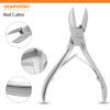 toenail clippers for thick nails, best ingrown toenail cutter, chiropody nail cutter UK, podiatry nail instruments, professional toenail nippers stainless steel, toenail plier for fungus nails, ergonomic nail cutter UK
