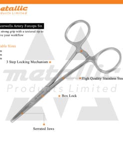 Spencer-Wells Artery Hemostatic Forceps 13cm