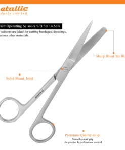 Surgical Scissors S/B 14.5cm STR