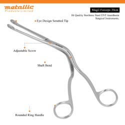 Magill Forceps 20cm – Precision Airway Management Tool
