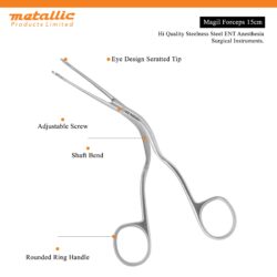 Magill Forceps 15cm – Precision Airway Management Tool
