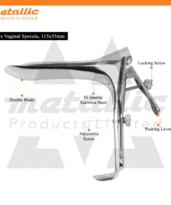 Grave Vaginal Clamp Large – Premium Stainless Steel Gynecology Instrument