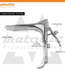 Grave Vaginal Clamp Medium – Stainless Steel Gynecological Instrument