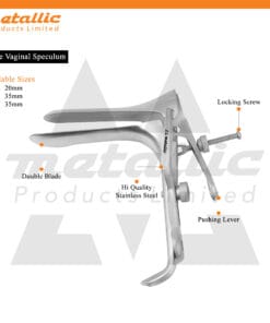 Grave Vaginal Clamp Small – Stainless Steel Gynecological Instrument
