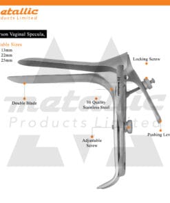 Pederson Vaginal Clamp Medium – Stainless Steel Gynecology Instrument