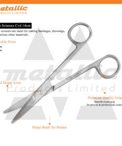 Mayo Scissors 14cm CVD