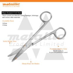 Mayo Scissors 14cm CVD