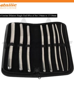 Urethral Sounding Set Hegar Dilators of 8pcs 3/4 to 17/18mm Double End Plug Tool