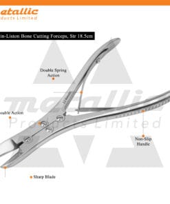 Ruskin Bone Cutting Forceps 18.5cm – Precision Surgical Instrument