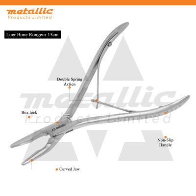Luer Bone Rongeur Forceps 14cm – Precision Surgical Instrument