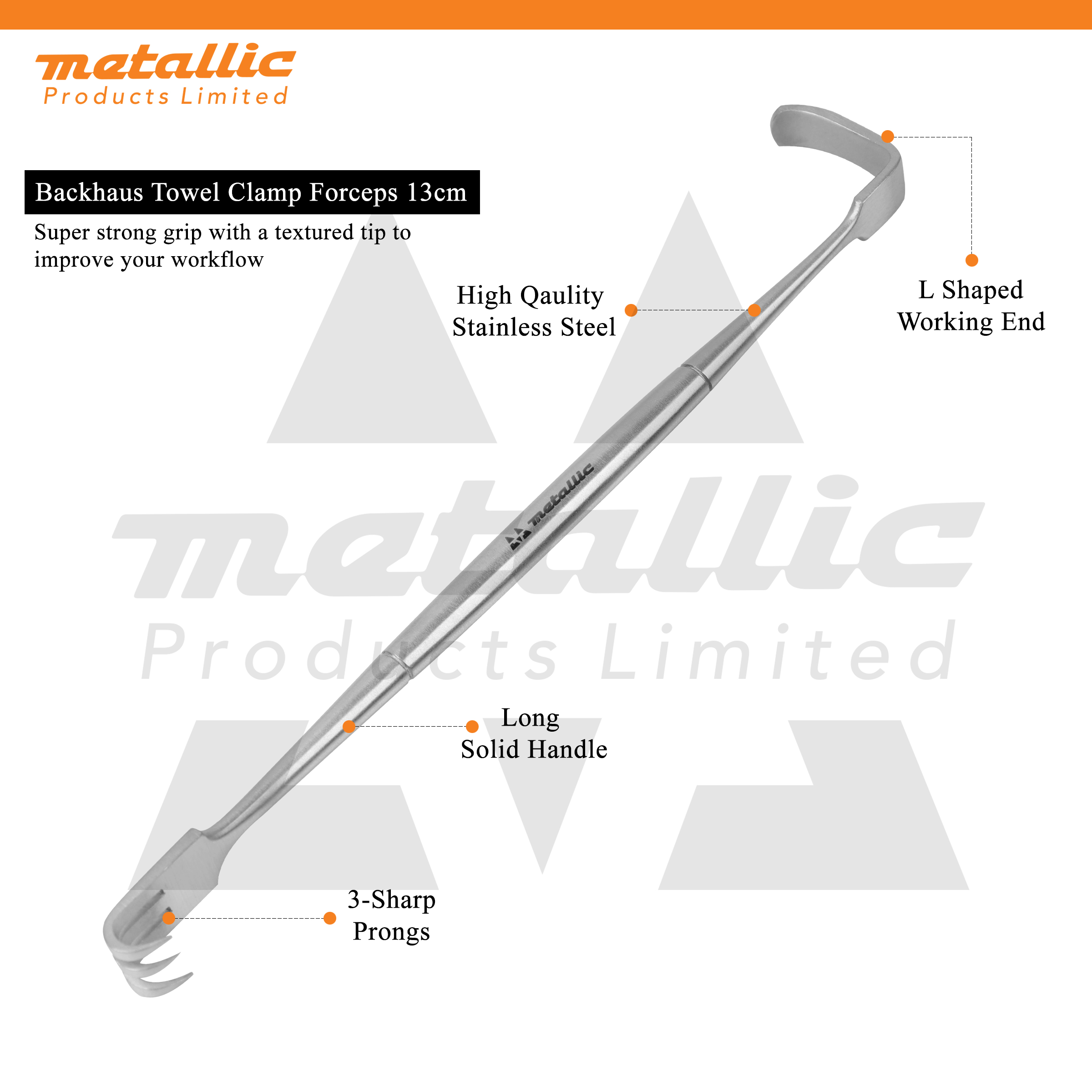 Discover the Senn Mueller Retractor Sharp 16cm – a premium stainless steel surgical tool for precise soft tissue retraction. Reliable worldwide shipping. Order now!