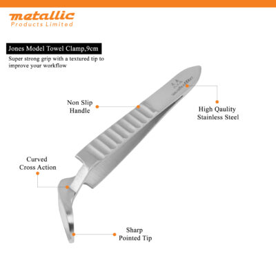 Jones Towel Clamp 9cm