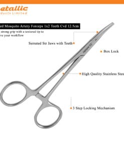 Mosquito Artery Forceps 12.5cm CVD 1x2T