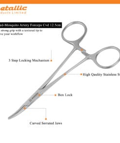 Mosquito Artery Forceps 12.5cm CVD – Precision Surgical Instrument