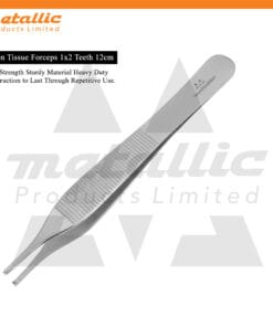 Adson Forceps 12 cm 1x2 Teeth – Precision Surgical Forceps