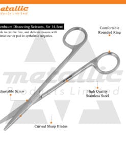 Metzenbaum Scissors 14cm STR