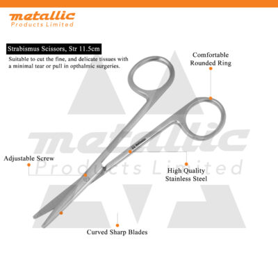 Strabismus / Tonsil Scissors 11cm STR