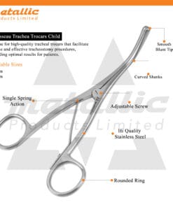 Trousseau Dilator 14cm Adult – Precision Stainless Steel Medical Instrument