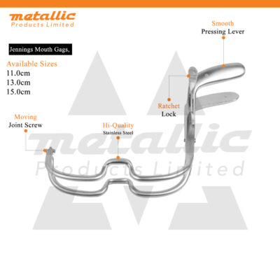 Jennings Mouth Gags 11cm – Premium Surgical Instrument