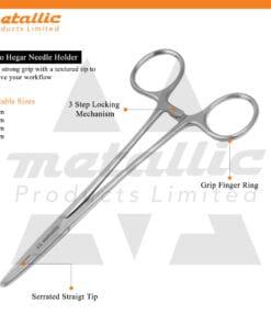 Needle Holder 15cm – Precision & Secure Suturing