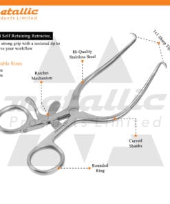 Gelpi Retractor 14cm – Precision Surgical Instrument