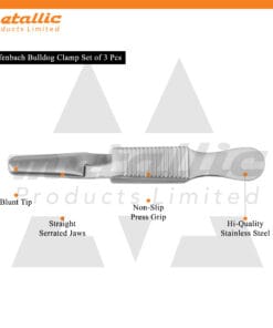 Bulldog Clamp Set of 3pcs – Precision Surgical Control