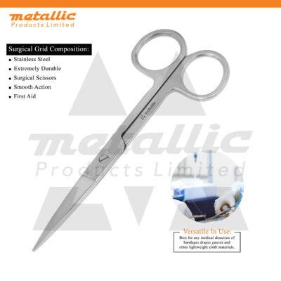 Surgical Scissors S/S 13cm STR – Precision Medical Instrument