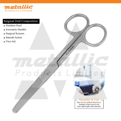 Surgical Scissors B/B 13cm STR