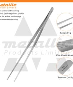Cotton Holding Dressing Forceps Plain 30cm – Precision Wound Care Instrument