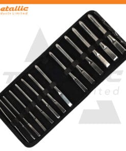 Hegar Urethral Dilator Set, 14 Pcs – OB/GYN Single-Ended Metal Dilators (4 mm to 17 mm)