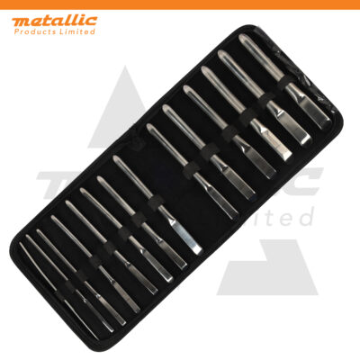 Hegar Urethral Dilator Set, 14 Pcs – OB/GYN Single-Ended Metal Dilators (4 mm to 17 mm)