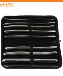 Urethral Sounding Set Hegar Dilators of 8pcs 3/4 to 17/18mm Double End Plug Tool