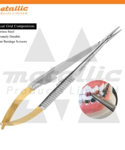 TC Cartroviejo Needle Holder Straight 16cm Gold – Precision & Durability