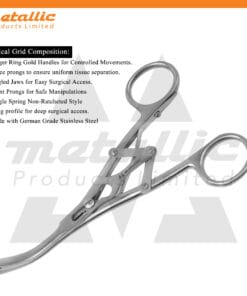 Laborde Dilator 14cm Adult – Premium Stainless Steel Medical Instrument