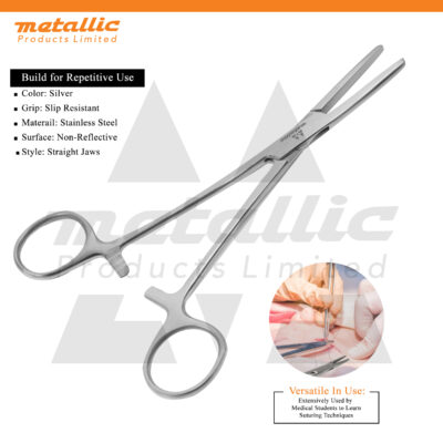 Tubing Clamp Forceps 16.5cm – Secure Fluid Control in Medical & Laboratory Use